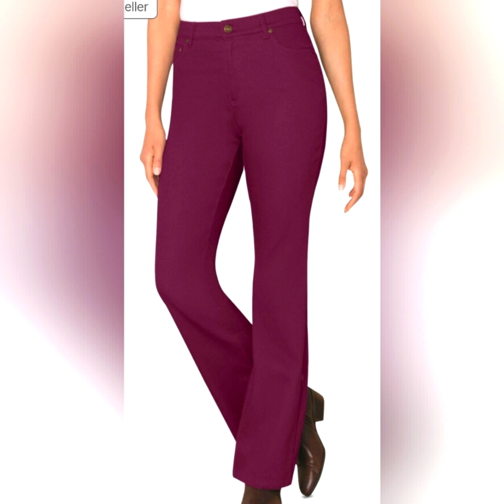 Woman Within Plus Size Boot Cut Jeans Size 30w